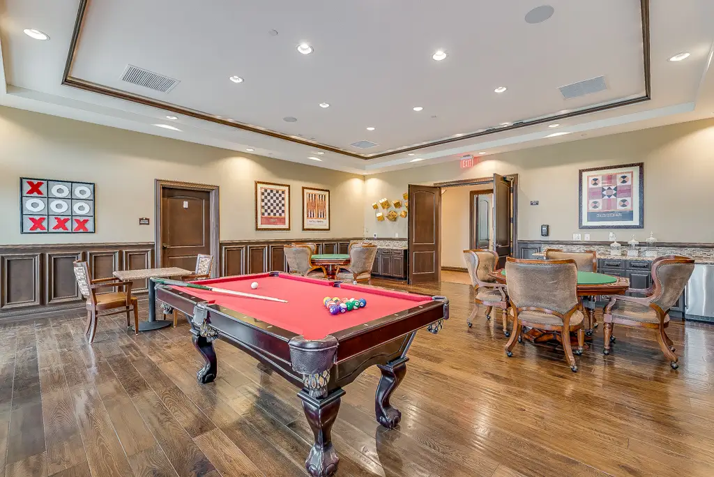 Game Room with Pool Table Game Room with Pool Table