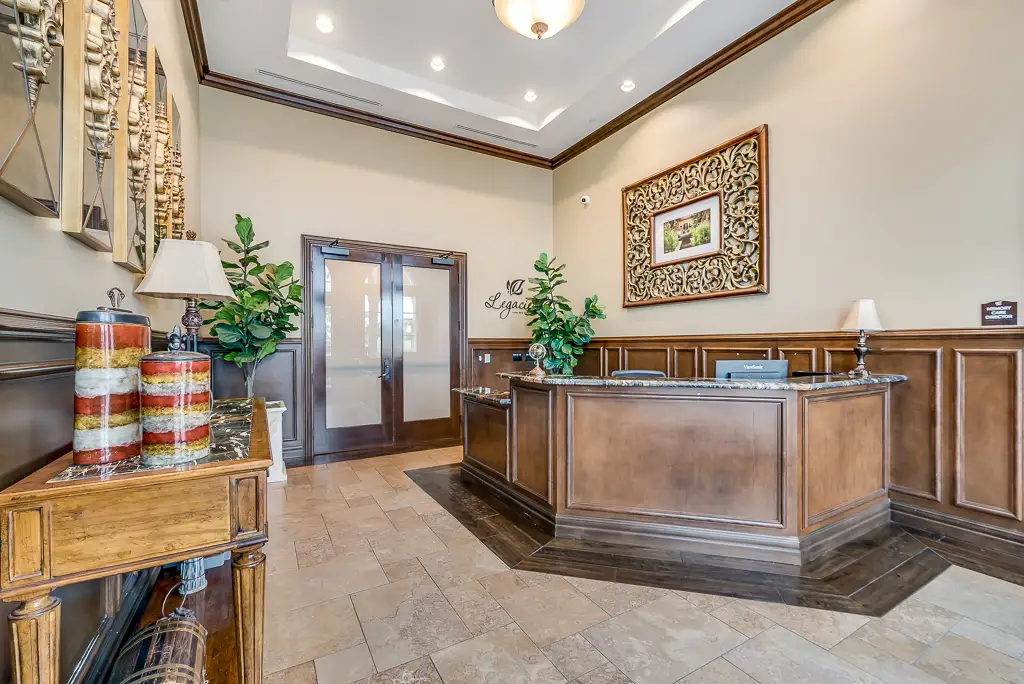 Legacies Memory Care Reception Area Legacies Memory Care Reception Area
